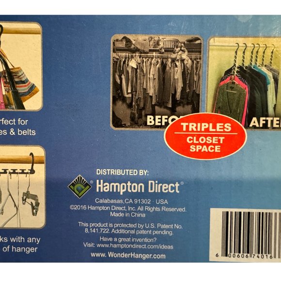 Wonder Max Hangers Steel Grey Color -  No Box - MORE THAN 36 SETS included - Picture 3 of 4